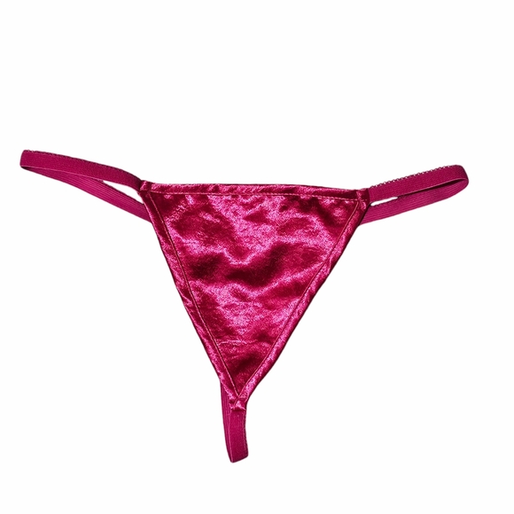 FREDERICKS OF HOLLYWOOD PINK RUCHED STRAPLESS CORSET & g-string SZ M MEDIUM - Picture 4 of 4